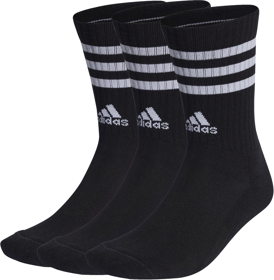 3S C SPW CRW 3P,BLACK/WHITE 