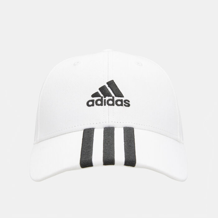 BBALL 3S CAP CT,WHITE/BLACK 