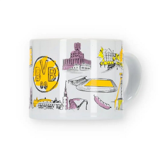BVB Tasse Dortmund Panorama 