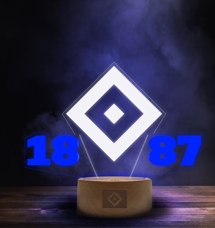 HSV LED LICHT 1887 mit Sockel 