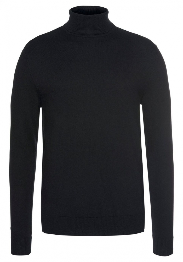 JJEEMIL KNIT ROLL NECK NOOS black 