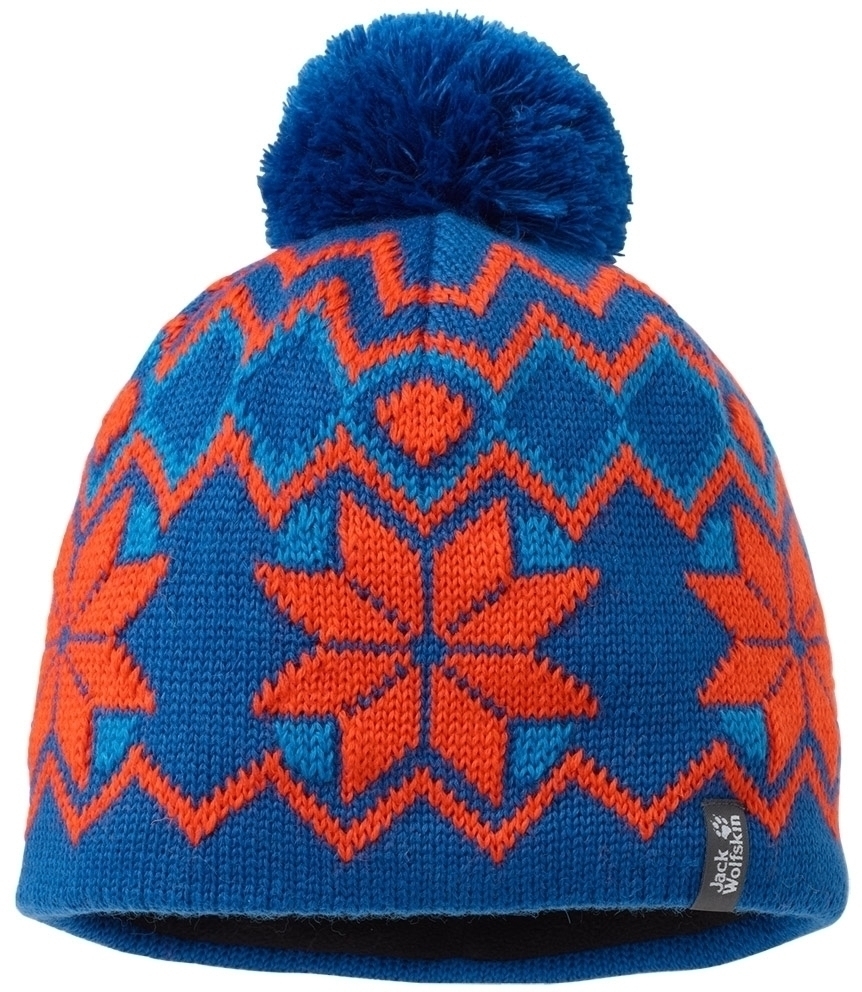KIDS NORDIC POMPOM CAP classic blue 
