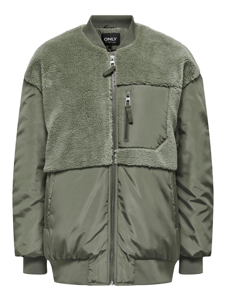 ONLEMMY FLEECE MIX BOMBER CC OTW 
