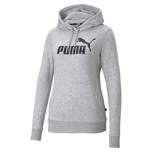 NOS PUMA ESS L. Hoodie TR,LT.GRAY H 