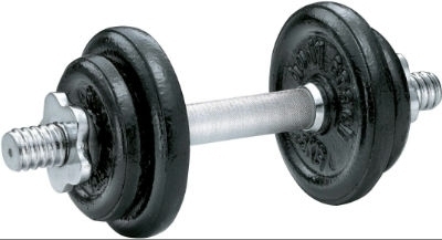 Kurzhantel-Set ca. 10 kg,schwarz-si 