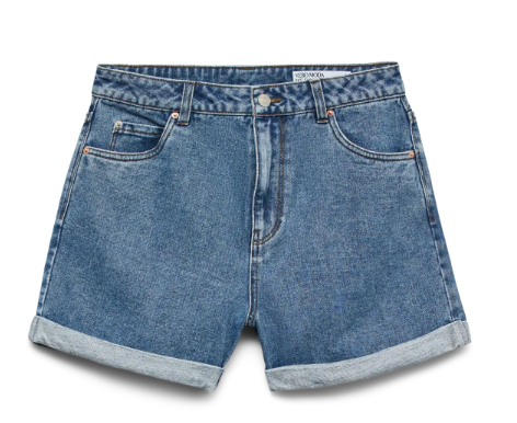 VMZURI HR LOOSE DENIM SHORTS MIX GA 