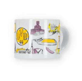 BVB Tasse Dortmund Panorama 