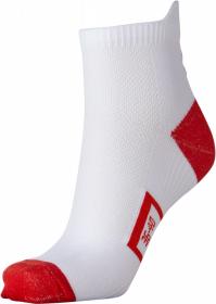 TECH PERFORMANCE SOCK WHITE/FIRE RED