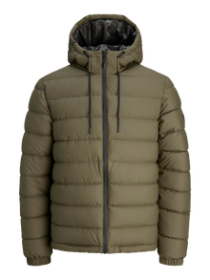JCOPOINT PU PUFFER JACKET BF 