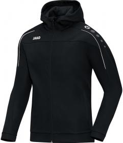 Kapuzenjacke Classico schwarz/grau/weiss 