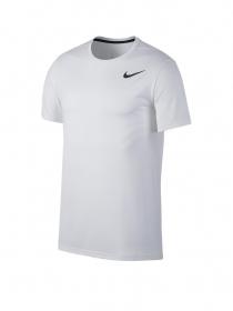 NIKE M NK BRT TOP SS HPR DRY weiss-schwarz