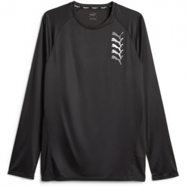 Puma Fit LS Logo Graphic T 