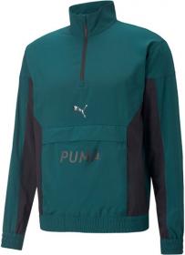 PUMA FIT WOVEN 1/2 ZIP 